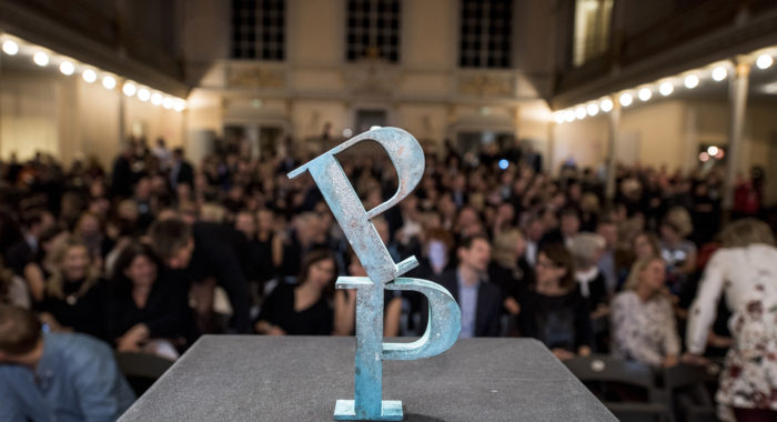 The Publishing Prize The Publishing Prize statuette.